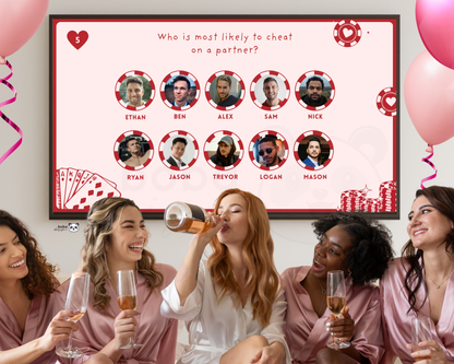 Lucky in Love Gender Swap Bachelorette Game - Bridesmaids to Bridesmen