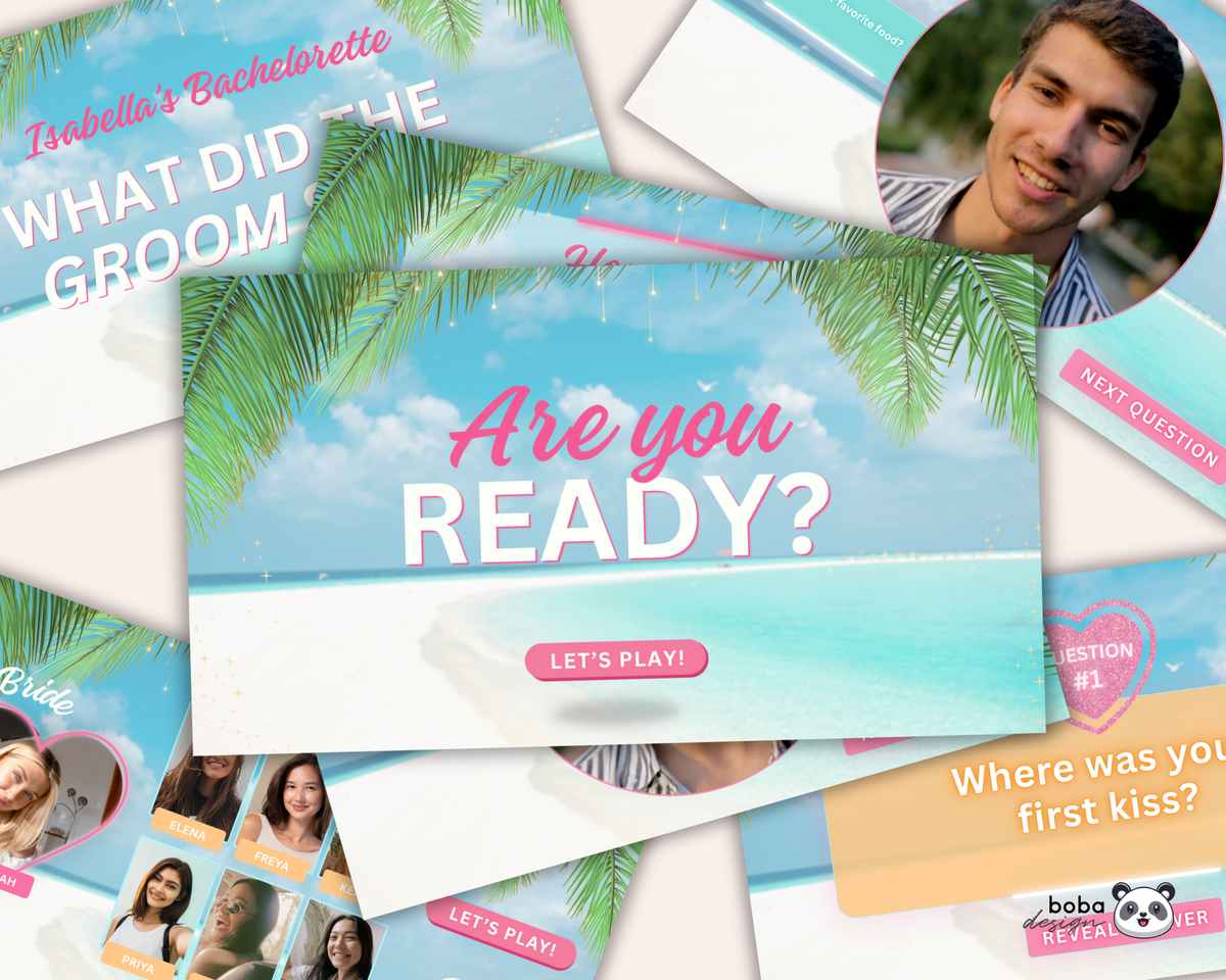 Bach Island What Did the Groom Say Game