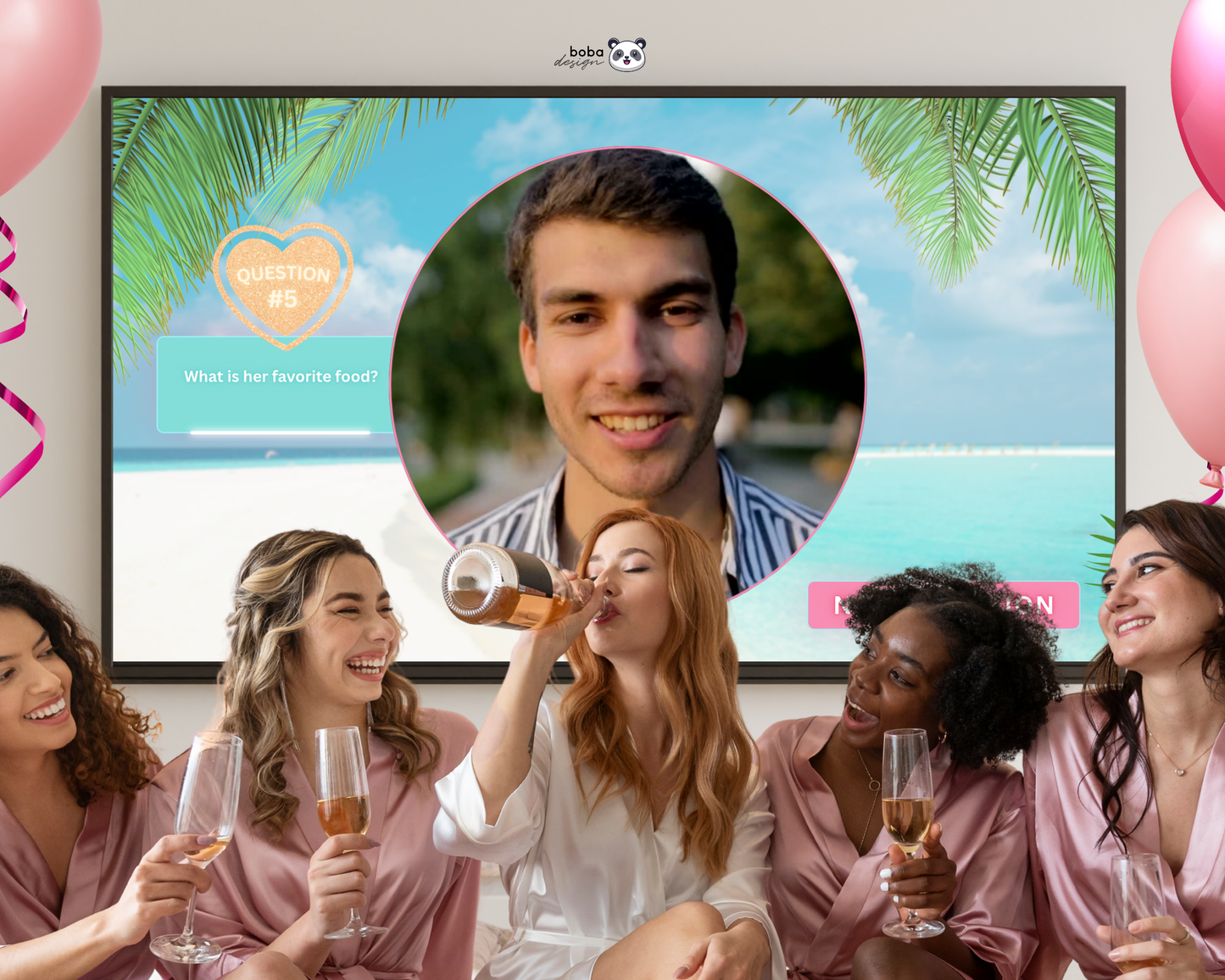 Bach Island What Did the Groom Say Game