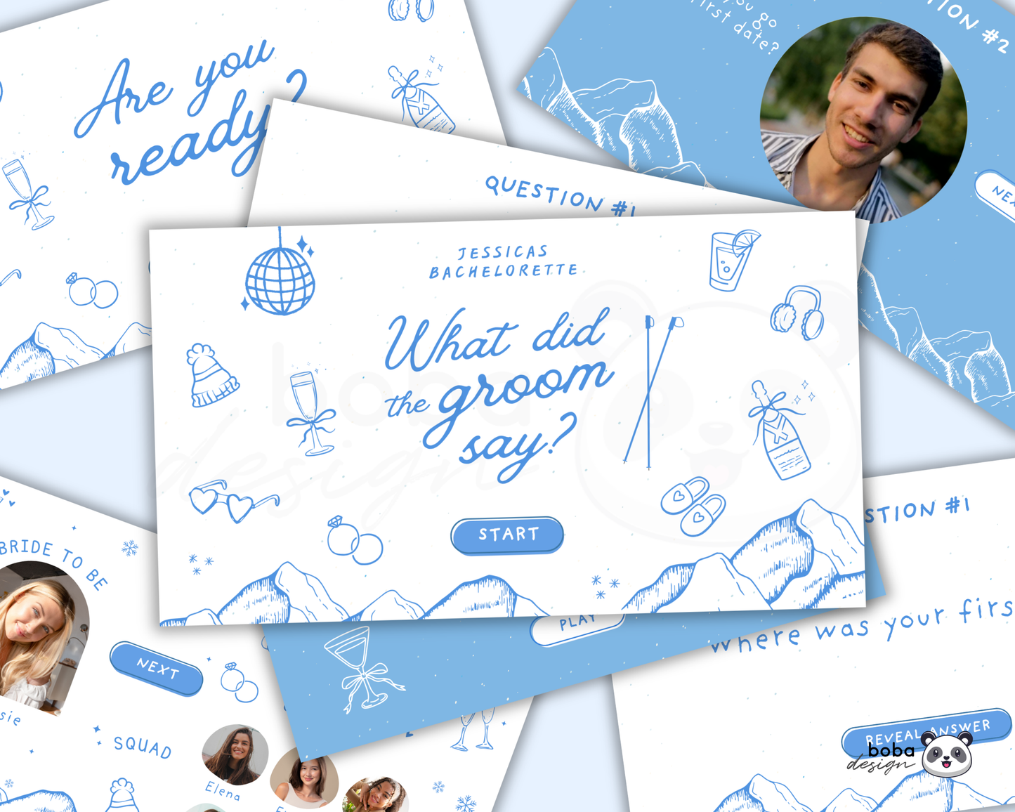 Apres Ski What Did the Groom Say – Bachelorette Game
