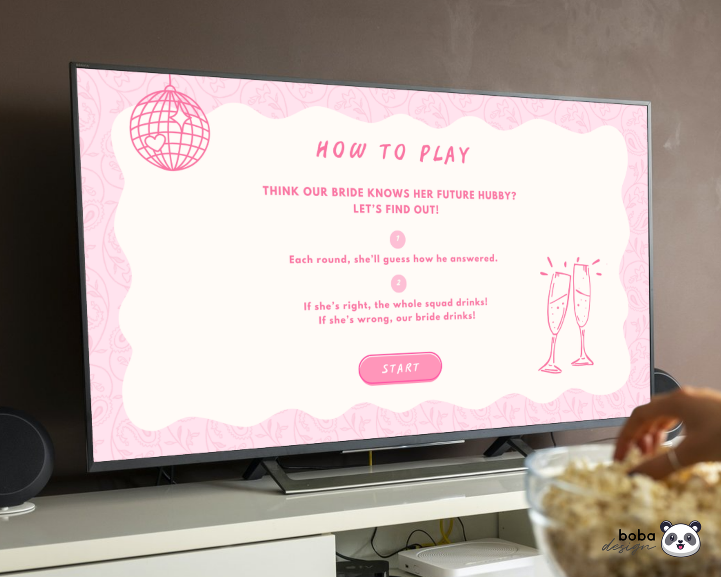 Pink Girls Gone Mild What Did the Groom Say - Bachelorette Game