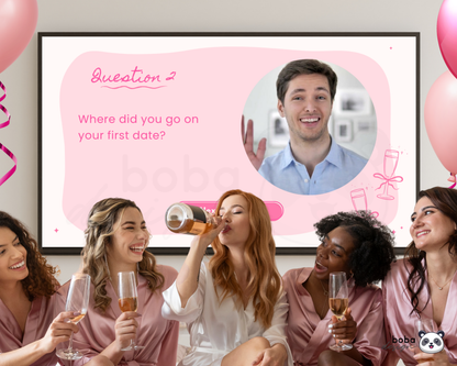 Pink Girls Gone Mild What Did the Groom Say - Bachelorette Game