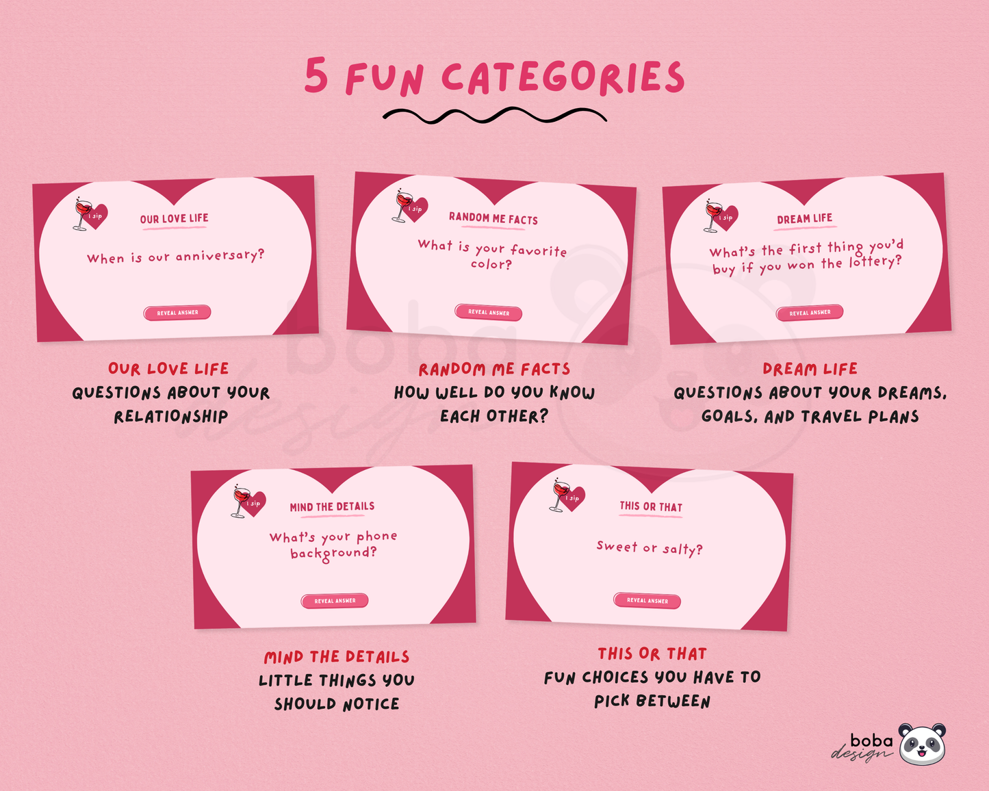 Couple Trivia Drinking Game – Editable Canva Template for Date Night