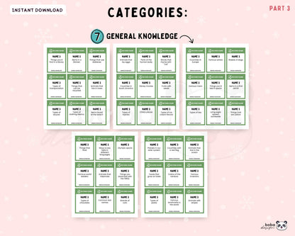 5-Second Challenge Game - Printable Party Game