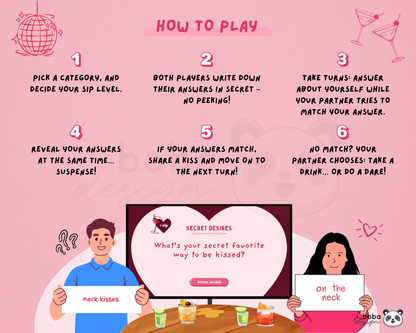 Spicy Couple Trivia Drinking Game – Editable Canva Template for Date Night