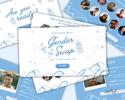 Apres Ski Gender Swap Bachelorette Game – Bridesmaids to Bridesmen