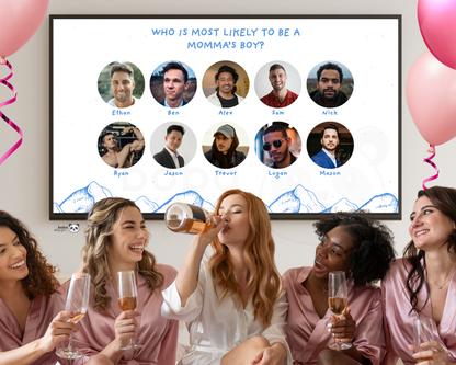 Apres Ski Gender Swap Bachelorette Game – Bridesmaids to Bridesmen