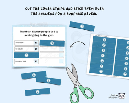 Friendly Feud - Printable Group Party Game