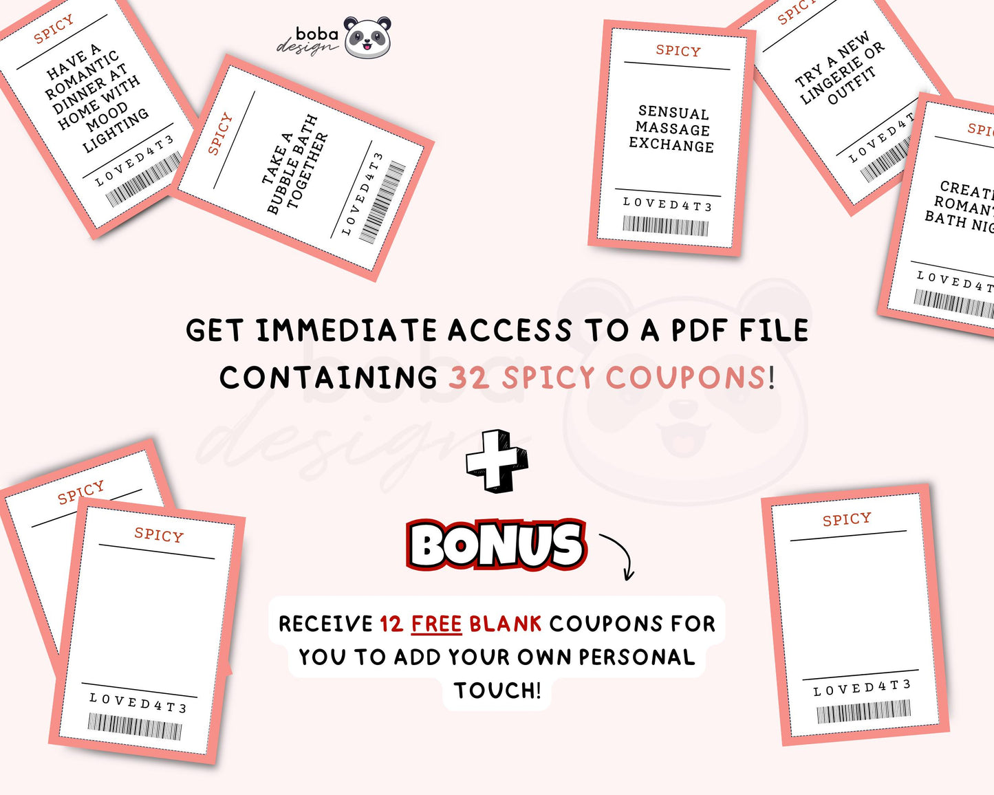 32 Printable Spicy Date Night Coupons: Romantic & Fun Ideas for Couples