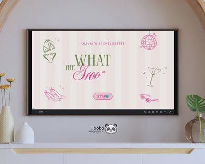 Bikinis and Martinis - What Did the Groom Say Game