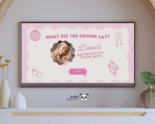 Pinky Vibes What Did the Groom Say – Bachelorette Game