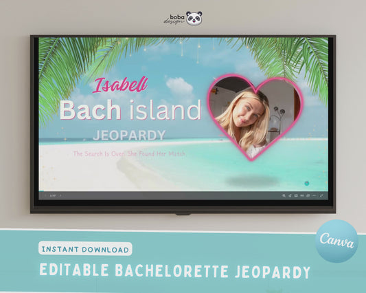 Bach Island Bachelorette Jeopardy Game