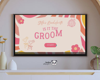 Retro Is it the Groom Bachelorette Party Game