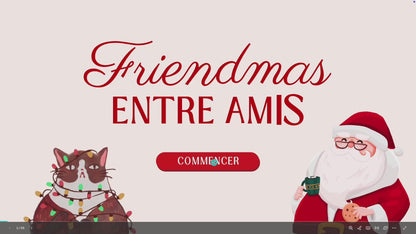 Friendmas entre Amis – Jeu de Noël en français