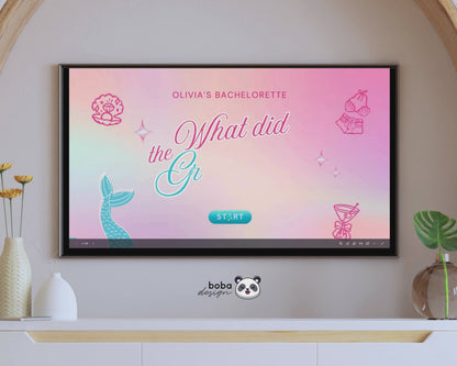 Mermaids And Matrimony - What Did the Groom Say Game