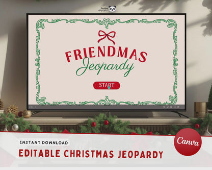Friendmas Game V2 - Jeopardy Holiday Trivia