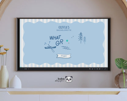 Love on the Lake - What Did the Groom Say Game