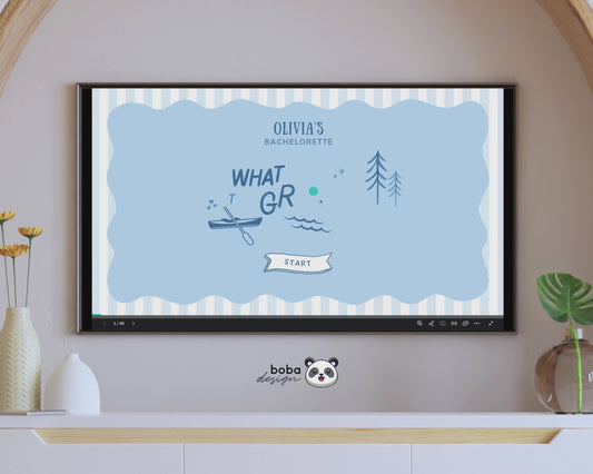 Love on the Lake - What Did the Groom Say Game