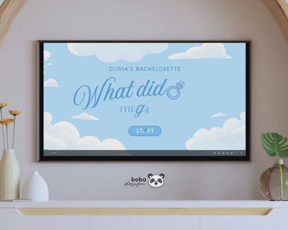 Match Made In Heaven - What Did the Groom Say Game
