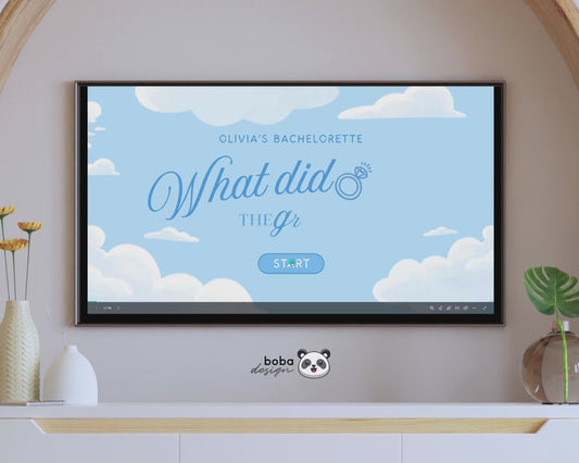 Match Made In Heaven - What Did the Groom Say Game