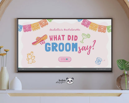Final Fiesta - What Did the Groom Say Game