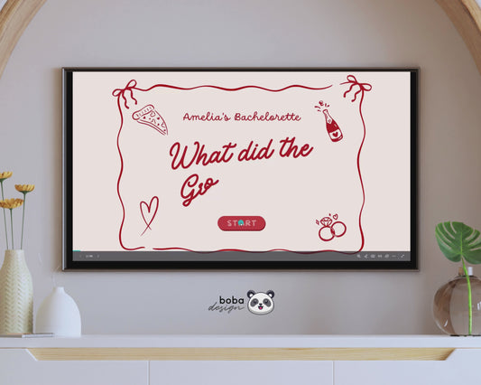 That's Amore What Did the Groom Say Game